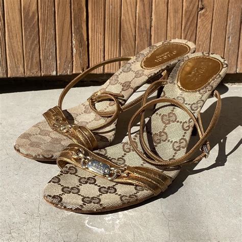 sandalen gucci|authentic Gucci sandals.